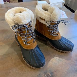 Brand new finals sale j crew boots NEVER WORN